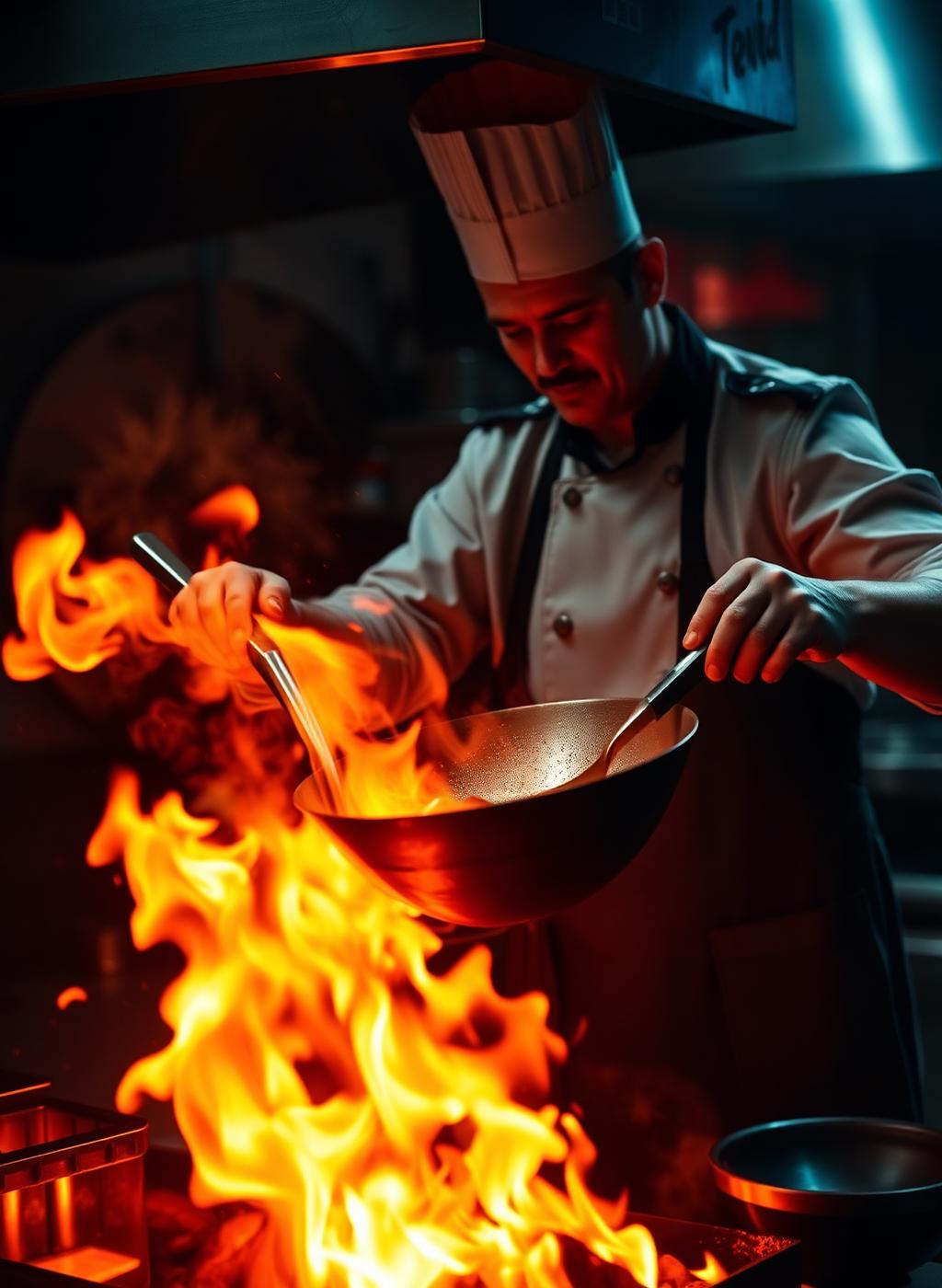 Chinese cuisine and restaurant setting